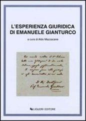 L'esperienza giuridica di Emanuele Gianturco