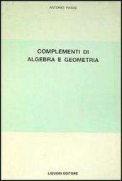 Complementi di algebra e geometria