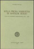 Sulla prosa narrativa di Matilde Serao