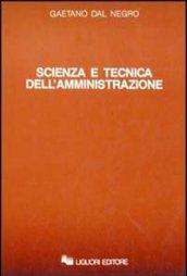 Scienza e tecnica dell'amministrazione