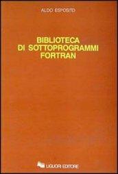 Biblioteca di sottoprogrammi Fortran