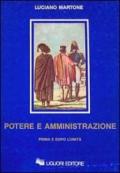 Potere e amministrazione. Prima e dopo l'Unità