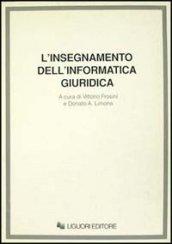 L'insegnamento dell'informatica giuridica