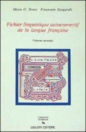 Fichier linguistique. Autocorrectif de la langue française: 2