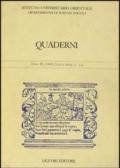 Quaderni. Vol. 3-4