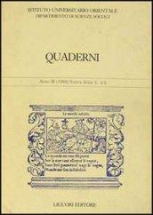 Quaderni. Vol. 3-4