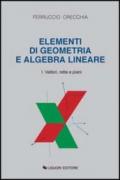 Elementi di geometria e algebra lineare: 1