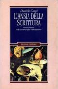 L'ansia della scrittura. Parola e silenzio nella narrativa inglese contemporanea