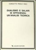 Dualismo e salari di efficienza: un'analisi teorica