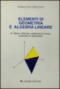 Elementi di geometria e algebra lineare: 3