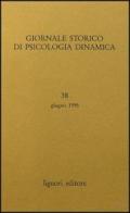 Giornale storico di psicologia dinamica. 38.
