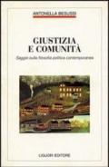 Giustizia e comunità. Saggio sulla filosofia politica contemporanea