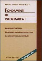 Fondamenti di informatica: 1