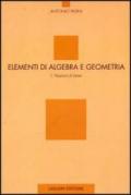 Elementi di algebra e geometria: 1