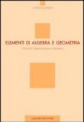Elementi di algebra e geometria: 3