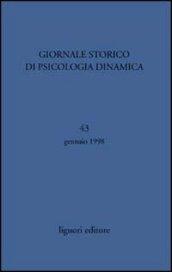 Giornale storico di psicologia dinamica. 43.