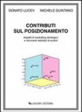 Contributi sul posizionamento. Aspetti di marketing strategico e strumenti statistici di analisi