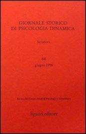 Giornale storico di psicologia dinamica. 44.