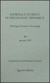 Giornale storico di psicologia dinamica. 45.