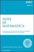 Note di matematica. 17.