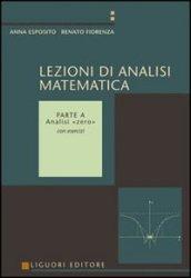 Lezioni di analisi matematica. 1.Analisi «Zero»