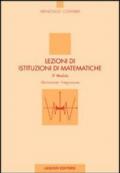 Lezioni di istituzioni di matematiche. 3º modulo. Derivazione, integrazione