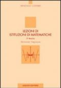 Lezioni di istituzioni di matematiche. 3º modulo. Derivazione, integrazione