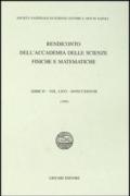 Rendiconto dell'Accademia delle scienze fisiche e matematiche. Serie IV. 66.Anno 1999