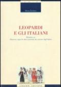 Leopardi e gli italiani. Ricerche sul «Discorso sopra lo stato presente dei costumi degl'italiani»