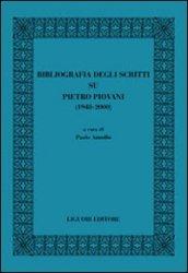 Bibliografia degli scritti su Pietro Piovani (1948-2000)