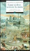 Come si deve scrivere la storia. Testo greco a fronte