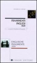 Frammenti inglesi 1828-Englische fragmente 1828. Con testo a fronte