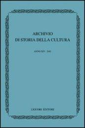 Archivio di storia della cultura