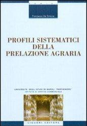 Profili sistematici della prelazione agraria