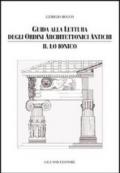 Guida alla lettura degli ordini architettonici antichi: 2