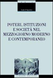 Poteri, istituzioni e società nel Mezzogiorno moderno e contemporaneo