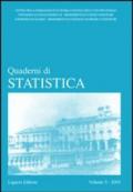 Quaderni di statistica (2003): 5