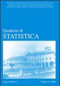 Quaderni di statistica (2005). 6.