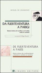 Da Fuerteventura a Parigi. Diario intimo di confino e di esilio volto in sonetti-De Fuerteventura a Paris. Diario intimo de confinament y destierro vertido en soneto