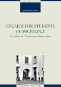 English for students of sociology. How to face the «prova tecnica di lingua inglese»