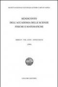 Rendiconto dell'Accademia delle scienze fisiche e matematiche. Serie IV. Vol. 75: 2008.