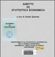 Scritti di statistica economica. CD-ROM. Vol. 15