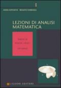 Lezioni di analisi matematica. Con esercizi. Volume D: Analisi due. E-book