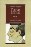Teatro (1910-1920). 1.