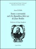 Stato e sovranità nel «De Repubblica libri sex» di Jean Bodin