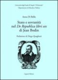 Stato e sovranità nel «De Repubblica libri sex» di Jean Bodin