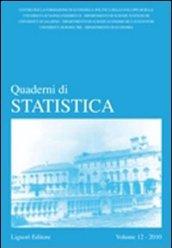 Quaderni di statistica (2010): 12