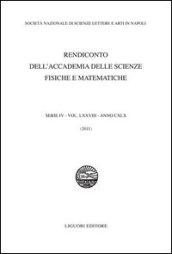 Rendiconto dell'Accademia delle scienze fisiche e matematiche. Serie IV: 78