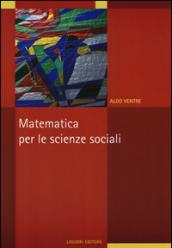 Matematica per le scienze sociali