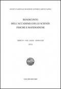 Rendiconto dell'Accademia delle scienze fisiche e matematiche. Serie IV: 81